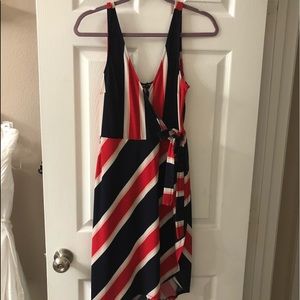 Express dress. Wrap skirt Design